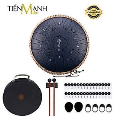 Trống Không Linh Tank Drum 15 Note Huashu Vong Ưu TWR15 12 inch - Lưỡi Thép Steel Tongue Tone TWR15-12 Hàng Chính Hãng