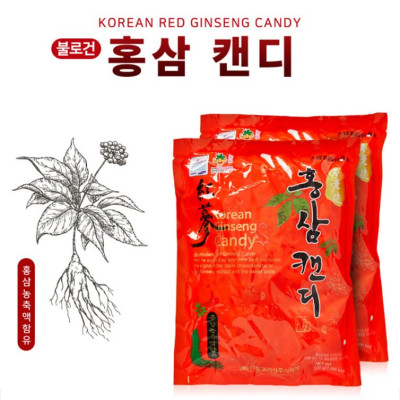 Kẹo Hồng Sâm Hàn Quốc Daedong Túi 250 gram