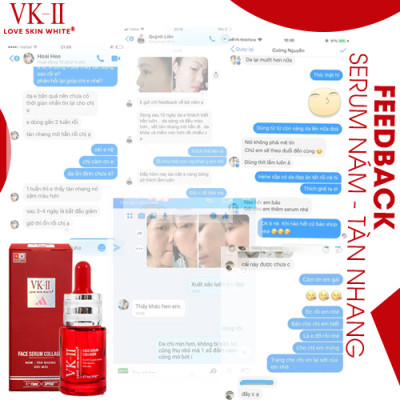 Serum Ngừa Nám Tàn Nhang Đồi Mồi VK II ( 15ml/35ml )