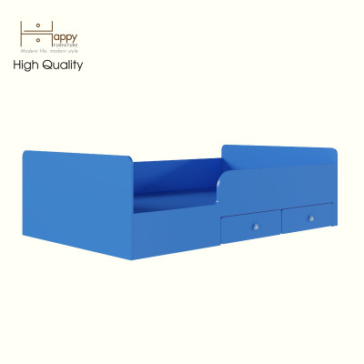 [Happy Home Furniture] KID, Giường ngủ 2 ngăn kéo cho trẻ em , 203cm x 48cm ( DxC), GNG_164, GNG_165