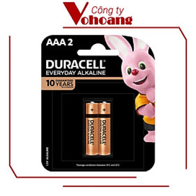 Vỉ 2 VPin AA , Pin AAA DURACELL 1,5V Siêu Bền - Hàng chính hãng