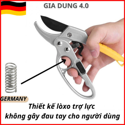 Kéo cắt cành cộng lực chuyên dụng Germany -dụng cụ làm vườn đa năng