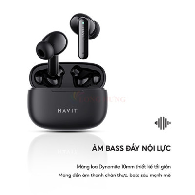 Tai nghe Bluetooth True Wireless Havit TW967 Pro - Hàng chính hãng