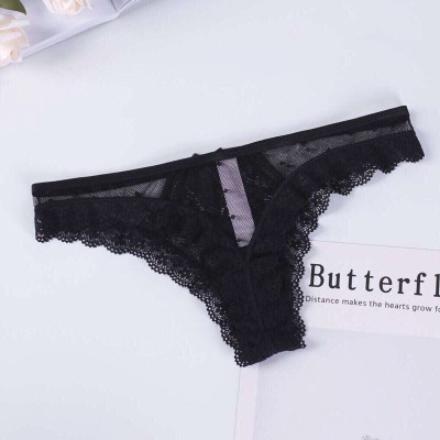 QUẦN LỌT KHE REN CHẤM BI CAO CẤP 1207