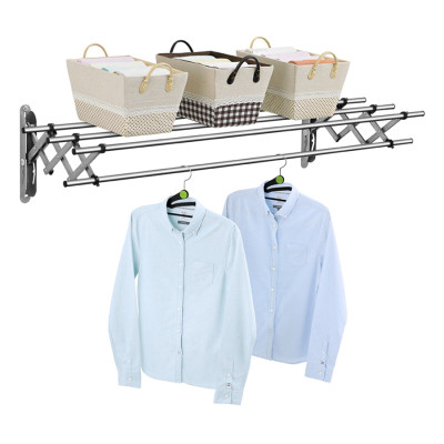 Giàn phơi gắn tường xếp gọn Wellex