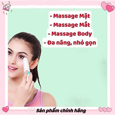 (Hàng Hot) Máy matxa Thẩm Mỹ Chuyên Dụng Cho Da Mặt Mắt Môi Làm Săn Chắc Cơ Chống Lão Hóa Giảm Thâm Quầng Loại Xịn