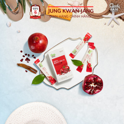 Nước Hồng Sâm Hàn Quốc Goodbase Tinh Chất Lựu Đỏ (10ml x 30 gói)