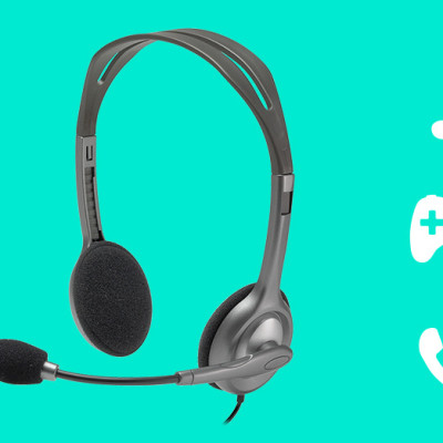 Tai nghe chụp tai Logitech H111 - Hàng chính hãng