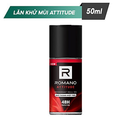 Lăn Khử Mùi Romano Attitude 50ml - 1412046