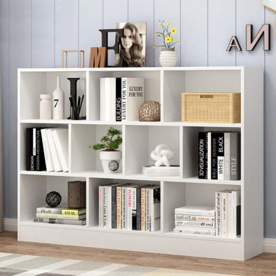 Giá sách gỗ công nghiệp đẹp phong cách hiện đại SMLIFE Bahadur