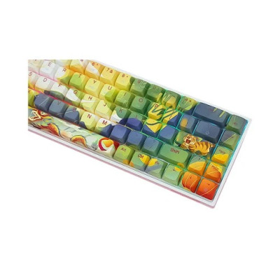 Bàn phím cơ không dây Newmen GM680 Jungle (Ngọa Hổ tàng Long ) G-Pro Silvery Speed- Hàng Chính Hãng