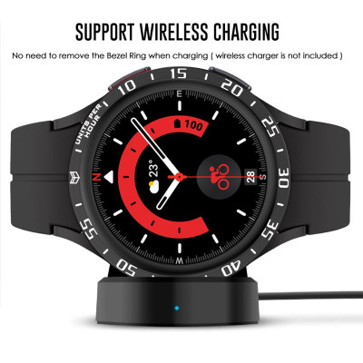 Vòng Kim Loại Bảo Vệ Viền Bezel Cho Samsung Galaxy Watch 5 Pro 45mm - Hàng Chính Hãng