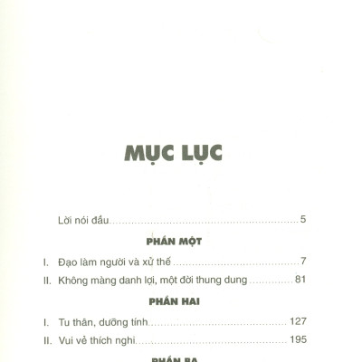 Thái Căn Đàm - Triết Lý Nhân Sinh Trong Xử Thế Tam Đại Kỳ Thư - Hồng Ứng Minh; Lê Tiến Thành dịch 