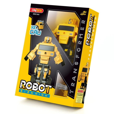 Đồ Chơi Robot Biến Hình - Xe Cẩu - Cresta DK81365