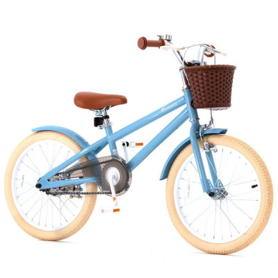 Xe đạp RoyalBaby Macaron Vintage 20 inch – Màu Xanh 