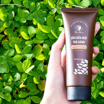 Bộ làm sạch và dưỡng trắng, đánh bay sạm nám da mặt Wonmom ( 1 sữa rửa mặt + 1 serum vitamin C )