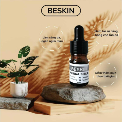 COMBO 2 Lọ Serum Mụn BESKIN 5ml, Làm Mờ Vết Thâm Mụn, Da Khoẻ Căng Bóng, Se Khít Lỗ Chân Lông