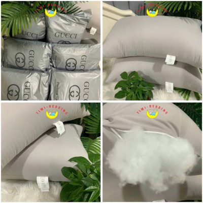 Ruột Gối Kháng Khuẩn 50x70cm, Nặng 1,8kg (2 Chiếc) - Chất Liệu Cao Cấp, Thoáng Mát, An Toàn  - HÀNG CHÍNH HÃNG MINIIN