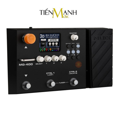 Phơ Đàn Guitar Nux MG400 Multi Effects - Bàn Đạp Fuzz Pedals MG-400 Hàng Chính Hãng