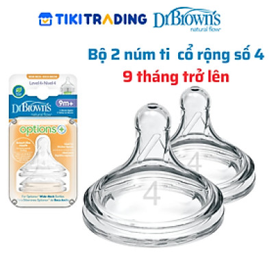 Bộ 2 núm ti Dr.Brown