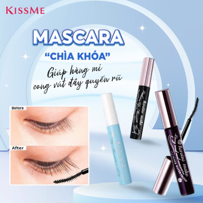 Mascara Tẩy Trang Mắt Kissme Heroine Make (7.3 mL)