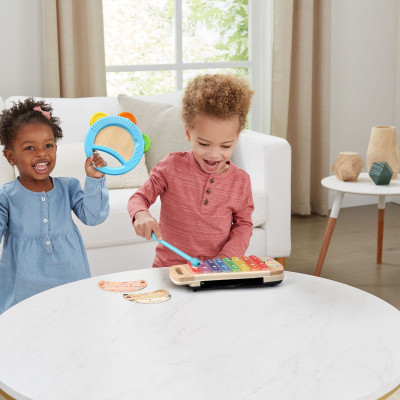 Đồ Chơi Đàn Xylophone Bằng Gỗ 2 Trong 1 Đa Sắc Màu LEAPFROG 80-615600