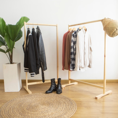 GIÁ TREO QUẦN ÁO THANH ĐƠN HÀN QUỐC SIZE S - SINGLE HANGER SIZE S