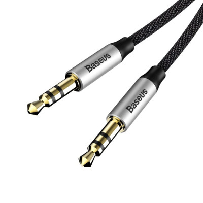Dây cáp âm thanh AUX Audio 3.5mm Baseus M30 100cm - hàng chính hãng