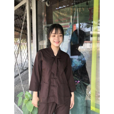 ĐỒ LAM ĐI CHÙA  PHÁP PHỤC PHẬT GIÁO CỔ NƠ