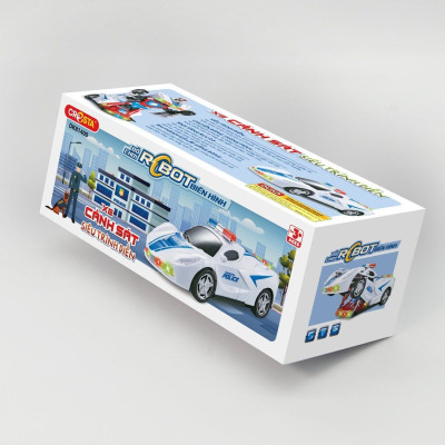 Đồ Chơi DUKA: Robot Biến Hình Xe Cảnh Sát - Siêu Trình Diễn - DK81400