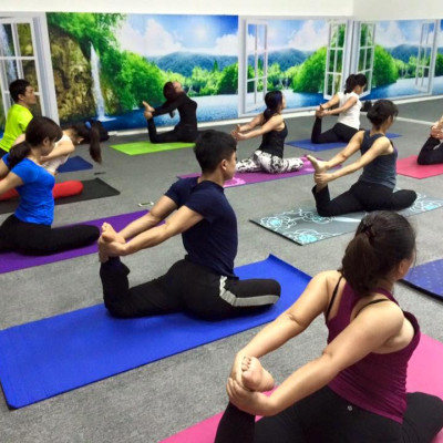 [LOẠI TỐT - HÀNG CAO CẤP] Thảm Tập Yoga 8mm, Tập Gym dộ dày 5-8mm 2 Lớp không mùi chống trơn trượt - Chính hãng dododios