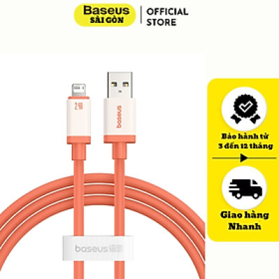 Cáp sạc nhanh Baseus 0℃ Series Fast Charging Data Cable Usb A to iP 2.4A hoặc Type C to iP 20W- hàng chính hãng