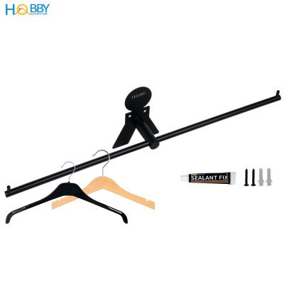 Giá treo móc phơi quần áo kẹp cho gọn inox 304 Hobby home decor GPM5