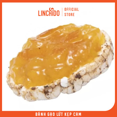 Bánh Gạo Lứt Kẹp Cam - Đặc Sản Đồng Tháp - Hủ 150 Gram