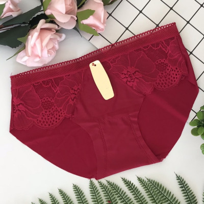 Combo 5 quần chip nữ, quần lót đúc su phối ren 