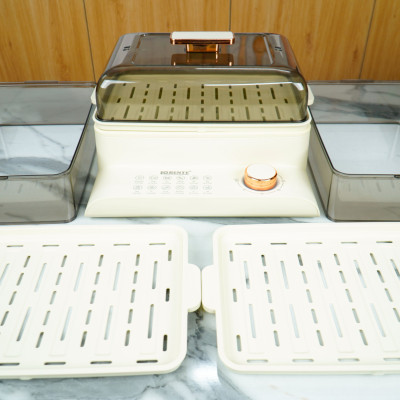 Nồi Hấp Điện Đa Năng 3 Tầng Dung Tích 15L Lorente LT-7273 - Màu Ngẫu Nhiên - Hàng Chính Hãng