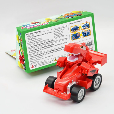 Đồ Chơi DUKA: Xe Biến Hình Động Vật - Cá Mập/Rắn Hổ/Khủng Long/Chim Ưng/Hổ Vằn/Chó Sói