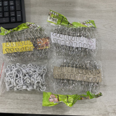 Giá phơi đồ Inox đứng 56 móc kẹp chính hãng Pier