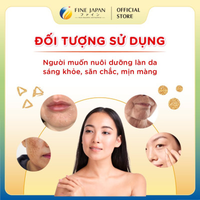 Bột uống Hyaluron & Collagen FINE JAPAN hạn chế lão hóa da lon 196g