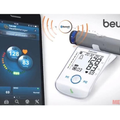 Máy Đo Huyết Áp Bắp Tay Bluetooth Beurer BM85