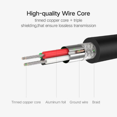 Ugreen UG50599CM129TK 1M Màu Đen USB External Stereo Sound Adapter - HÀNG CHÍNH HÃNG