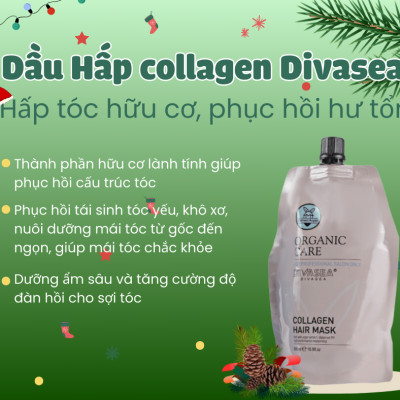 Dầu Ủ Tóc, Ủ Lạnh Siêu Mềm Mượt Collagen DIVASEA