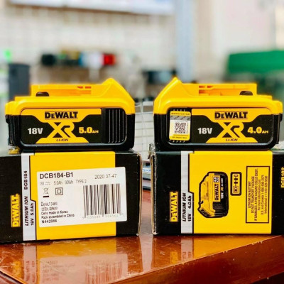 PIN CHO MÁY KHOAN 18V-4.0AH DEWALT DCB182- B1- HÀNG CHÍNH HÃNG