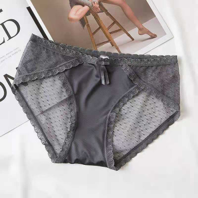 COMBO 5 QUẦN LÓT NỮ PHI LỤA PHỐI REN 838