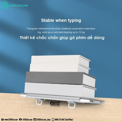 GIÁ ĐỠ DÀNH CHO MACBOOK NILLKIN BOLSTER MINI PORTABLE 