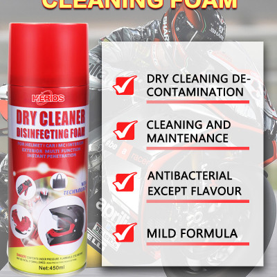 Chai Vệ Sinh Nón Bảo Hiểm Cao Cấp HERIOS LA-013 Công Nghệ Đức 450ml