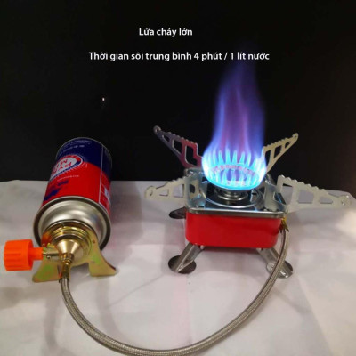 ♝⊕Bếp Ga Mini Dã Ngoại, Du Lịch Gấp Gọn TR359