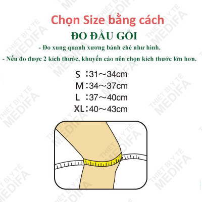 Băng Bảo Vệ Khớp Gối Bó Gối Vantelin Support Knee size M