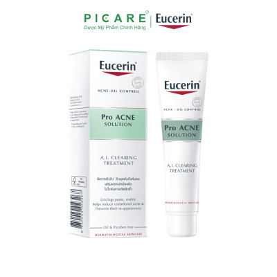 Kem Làm Giảm và Ngăn Ngừa Mụn Eucerin ProAcne Clearing Treatment Eucerin 40ml