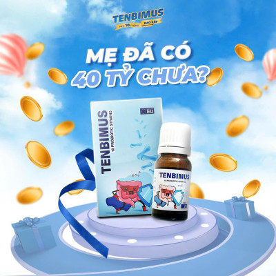 TENBIMUS – Men Vi Sinh đa chủng châu Âu Chai 10ml